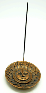Bronze Sun Incense Holder